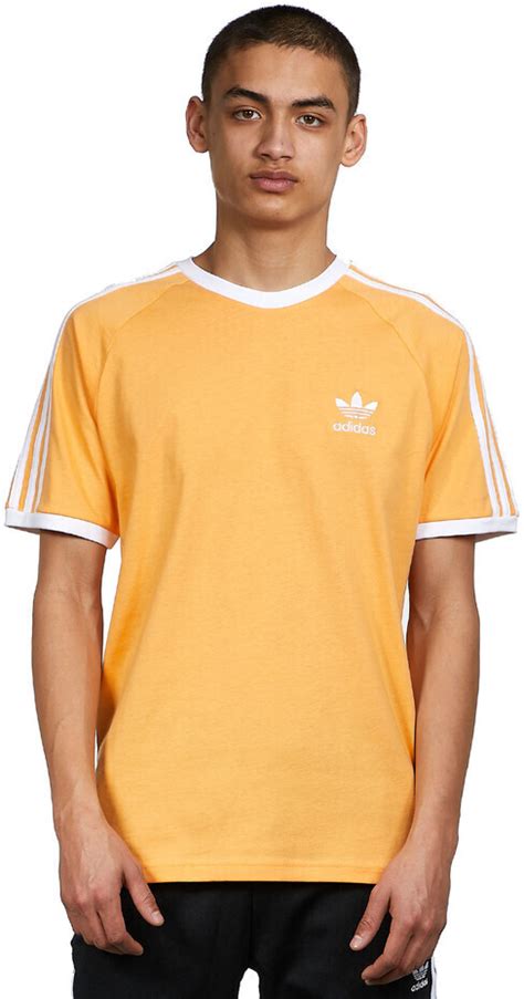 Adidas Adicolor Classics 3 Stripes T Shirt Hazy Orange Ab 41 84