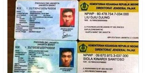 CEK FAKTA Hoaks Gambar KTP Dan NPWP Ganda Bukti Dimulainya Kecurangan