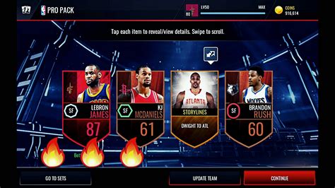 PACK OPENING IN NBA LIVE MOBILE ELITE PULLS 39 YouTube