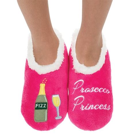 Snoozies Pink Prosecco Princess Ladies Small Ts