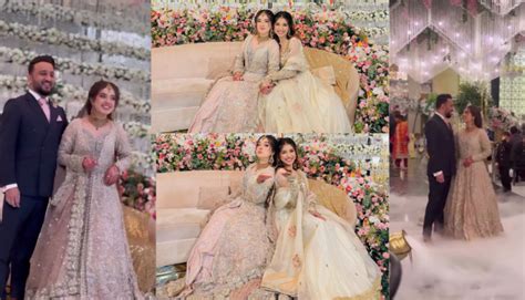 Arisha Razi Khan Wedding Reception Videos And Pictures Pakistan Showbiz