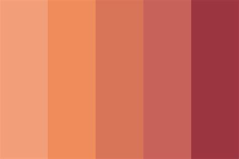 Red Orange Color Scheme