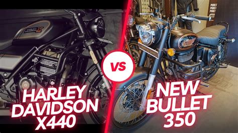 Harley Davidson X440 Vs Royal Enfield Bullet 350 Harley Davidson VS