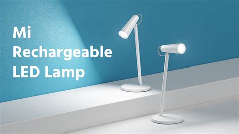 Mi Rechargeable Led Lamp Youtube