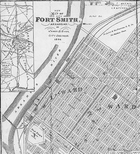 1894 Fort Smith map, section 1