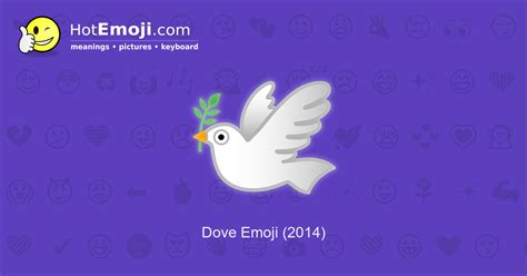 🕊️ Dove Emoji Meaning with Pictures: from A to Z