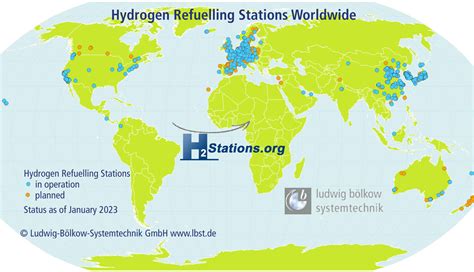 Weltweit 130 Neue Wasserstoff Tankstellen 2022 Ecomento De