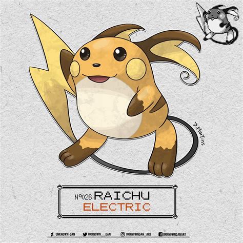 026 Raichu By Unknown Dan On Deviantart