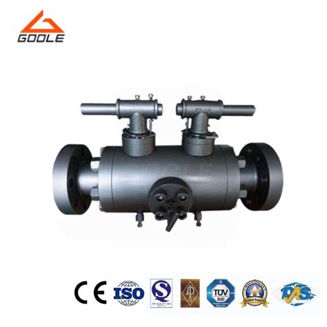 Single Flanged Single Block And Bleed Ball Valve Sbb Valve Dbb Valve