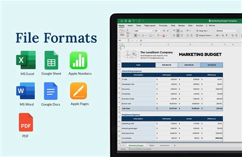 Marketing Budget Template - Download in Word, Google Docs, Excel, PDF ...