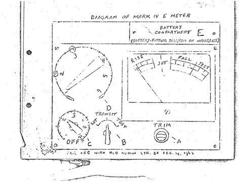 Diagram: Mark IV E-Meter (February 14, 1962) > Scientology Research