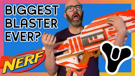 Nerf Destiny Gjallarhorn Nerfs Biggest Blaster Ever Youtube