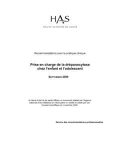 Prise En Charge De La Dr Panocytose Chez Lenfant Et L Prise En