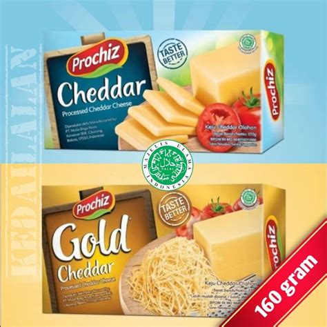 Prochiz Prochiz Gold Processed Cheddar Cheese Gram Shopee Malaysia