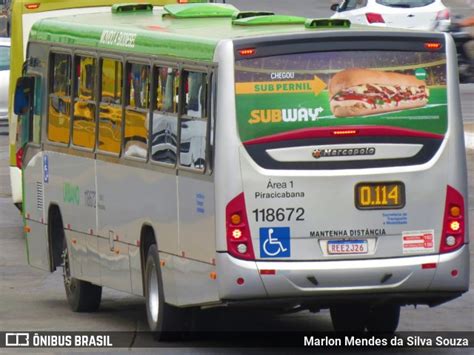 Viação Piracicabana Distrito Federal 118672 em Brasília por Marlon