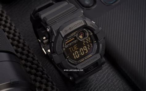 Casio G Shock Gd Bdr Men Digital Dial Black Resin Band Jamtangan