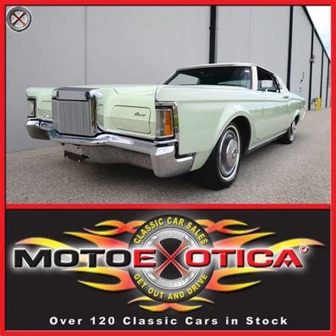 1971 Lincoln Mark III | Motoexotica Classic Cars