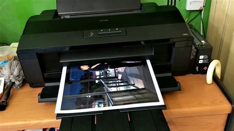 Epson L1800 Test Print A3 Photo Youtube