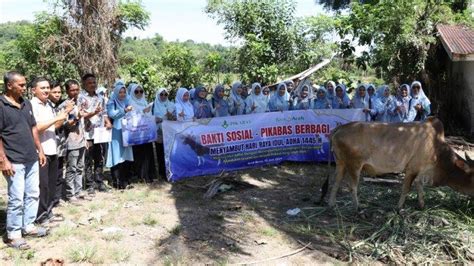 Pikabas Serahkan Bantuan Hewan Kurban Di Aceh Besar Serambinews