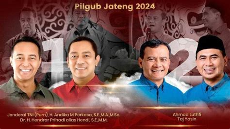 Hasil Akhir Pilkada Jateng 2024 Ungguli Andika Perkasa Ini Daftar