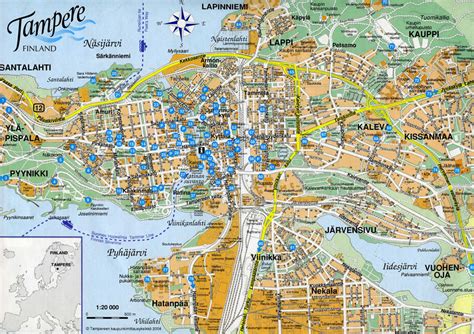 Tampere Map - Finland