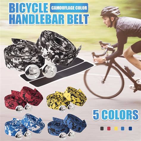 Stuks Racefiets Fietsstuur Tape Camouflage Fiets Grandado