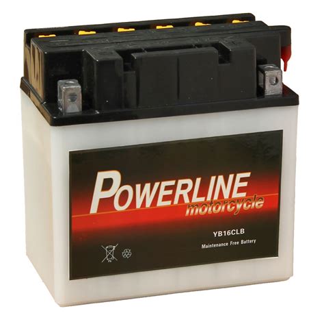 Yb Cl B Powerline Motorcycle Battery V Ah Yb Clb