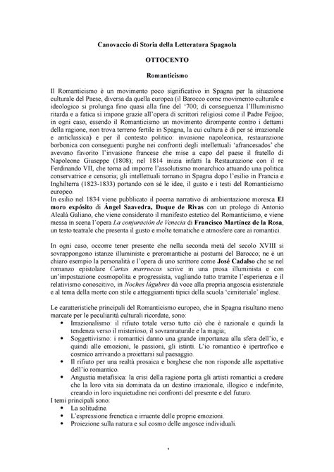 Profilo storia letteratura 800-900 - Canovaccio di Storia della ...