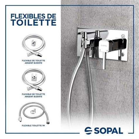 Flexible Toilette Classique SOPAL Société Brico Bouhlel