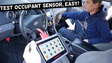 How To Test Seat Occupancy Sensor On Hyundai Kia Seat Occupant Airbag Youtube