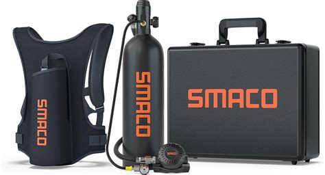 Smaco S700 Plus 2l Mini Scuba Tank Cylinder 25 30 Minutes Shallow