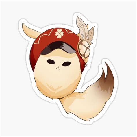 Dodoco With Klee Hat Sticker For Sale By Yungkookie Redbubble