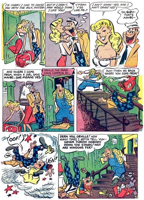 Pappys Golden Age Comics Blogzine Number 1237 “ The One About The Farmers Daughter”