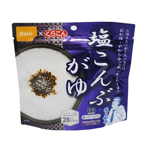 尾西 沖泡即食粥 昆布風味 46g【donki日本唐吉訶德】 蝦皮購物