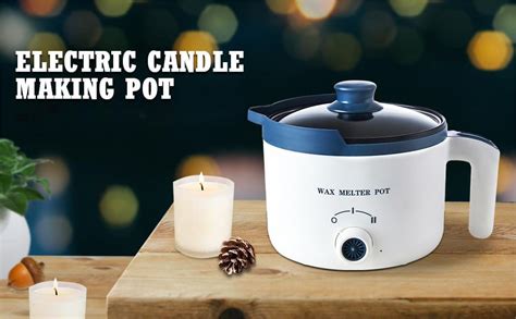 Candle Melting Pot Wax Melter For Candle Making With Rotary Switch