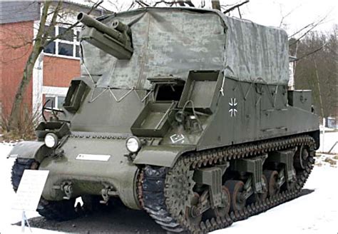 Surviving M7b2 Cold War Priest 105 Mm Howitzer Motor Carriage