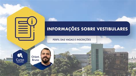 Informações Sobre Vestibulares Unifesp 2024 Perfil das Vagas e