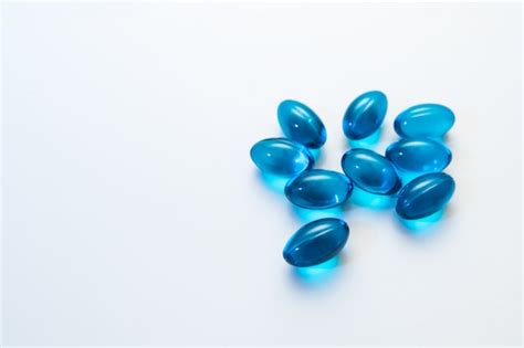 Premium Photo | Blue pills, drugs and medicines, pharmacy