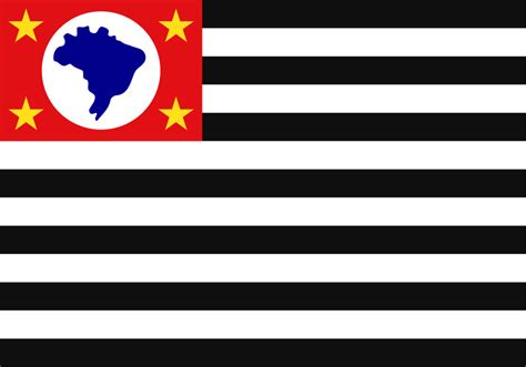 Vetor Bandeira Do Estado De São Paulo Vetores Download