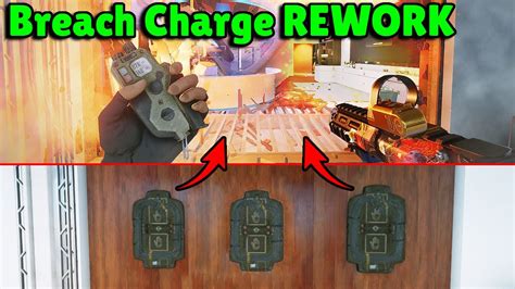 This Rework Will Make Breach Charges 100x Times Better Rainbow Six