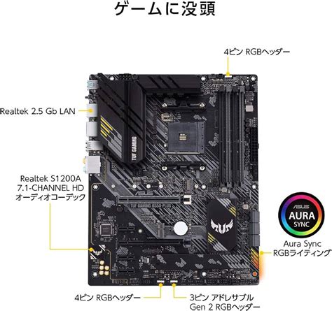 Asus Tuf Gaming B Plus Amd Am Asakusa Sub Jp