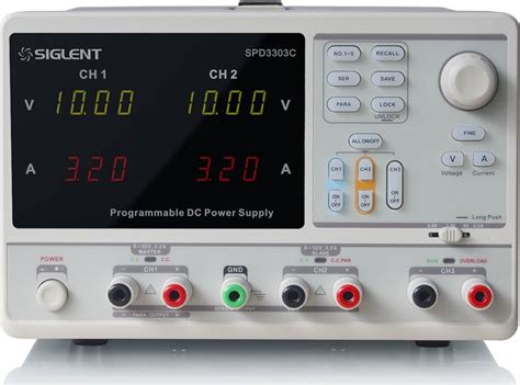 Siglent SPD3303C Programmable Linear DC Power Supply 3 Channels