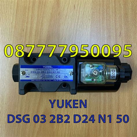 Jual SOLENOID YUKEN DSG 01 2B2 D24 N1 50 ORIGINAL TAIWAN Jakarta