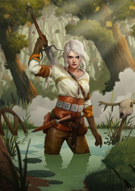 Ciri The Witcher And 1 More Drawn By Ianloginov Danbooru