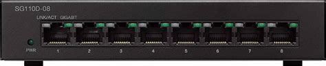 Cisco Sg110d 8 Port Unmanaged Gigabit Poe Switch Invastor