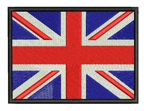 Patch Bordado Bandeira Reino Unido Inglaterra Simbolo 6x4cm MercadoLivre