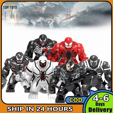 Coolplayready StockAvengers Big Minifigures Venom Carnage Iron Man