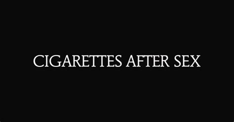 Apparel Cigarettes After Sex Store