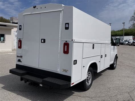 New 2020 Gmc Savana Commercial Cutaway Work Van Rwd Utility Truck