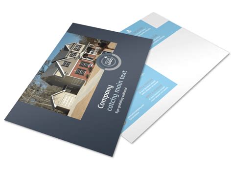 Residential Real Estate Agent Postcard Template